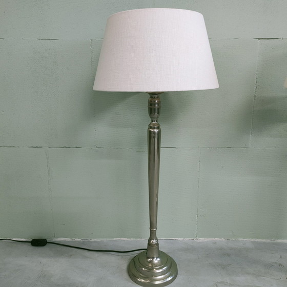 Image 1 of 2 Metal Ball Hinge Floor/Sill/Table Lamps