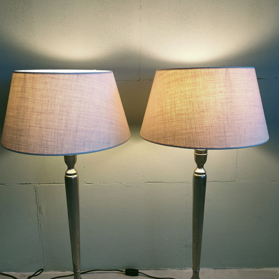 Image 1 of 2 Metal Ball Hinge Floor/Sill/Table Lamps