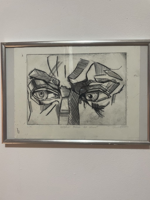 Etching With frame