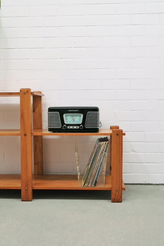 Image 1 of Wooden 'Sticks' Cabinet Audio Furniture