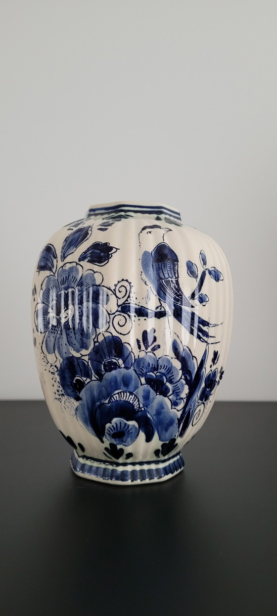 Image 1 of Delft Blue Vase