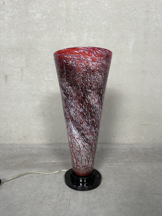 Image 1 of Art Deco Table Lamp - Glass