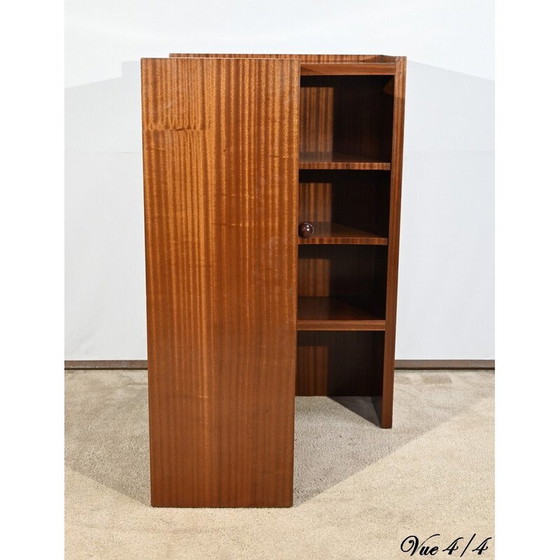 Image 1 of Vintage apartment bar in sapele mahogany veneer, 1940