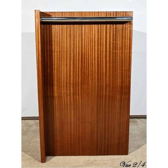 Image 1 of Vintage apartment bar in sapele mahogany veneer, 1940