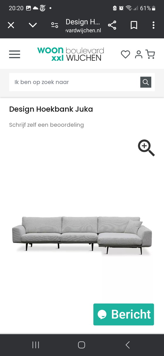 Image 1 of JUKA Design corner sofa by Loft by Zen