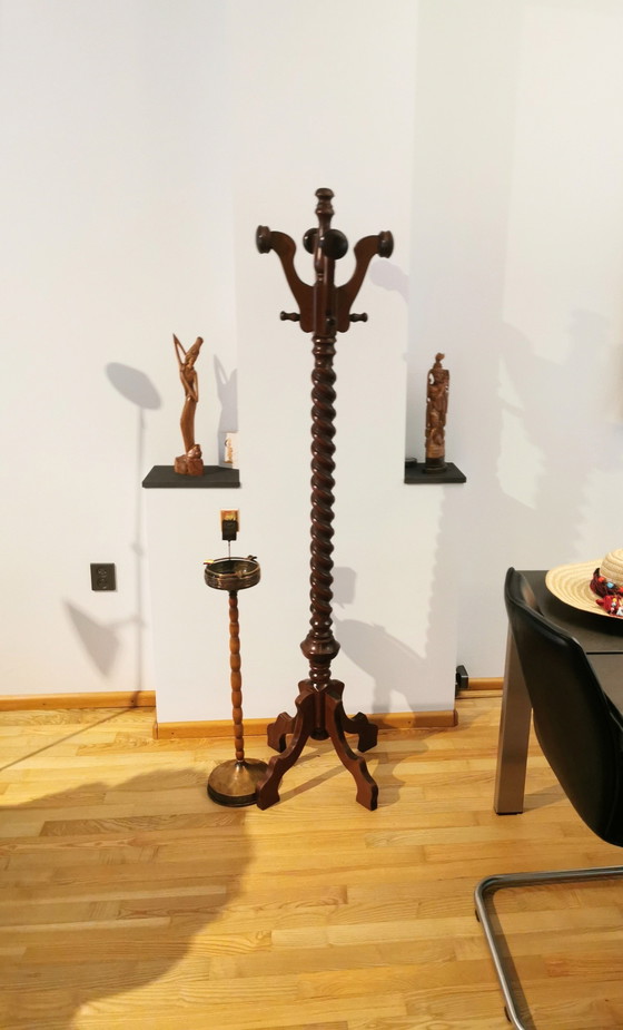 Image 1 of Vintage Coat Rack, Upright