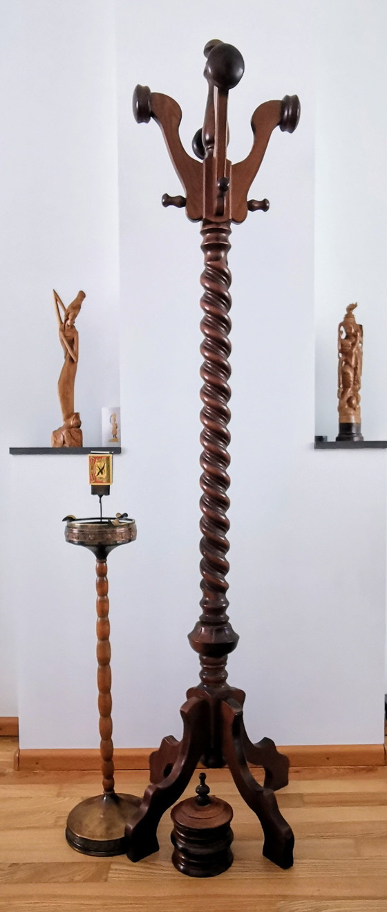 Image 1 of Vintage Coat Rack, Upright