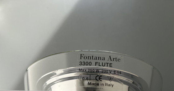 Image 1 of Fontana Arte Flute 3300 Floor Lamp