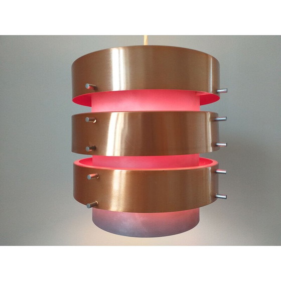 Image 1 of Vintage pendant lamp by Jo Hammerborg, Denmark 1970