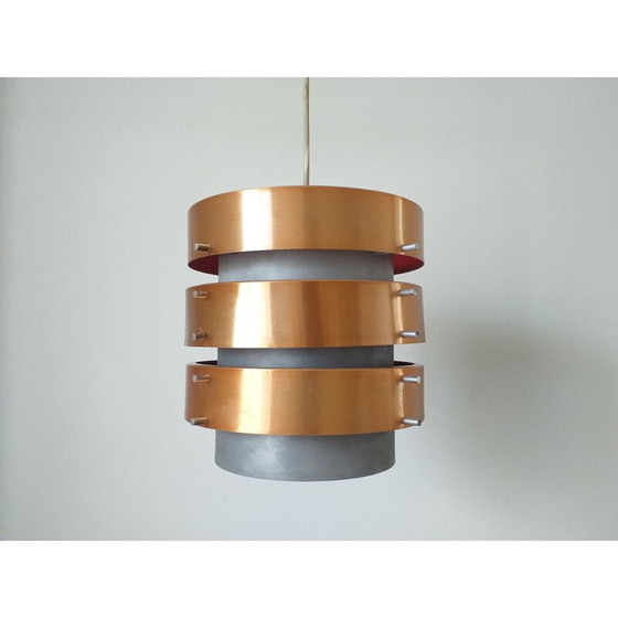 Image 1 of Vintage pendant lamp by Jo Hammerborg, Denmark 1970