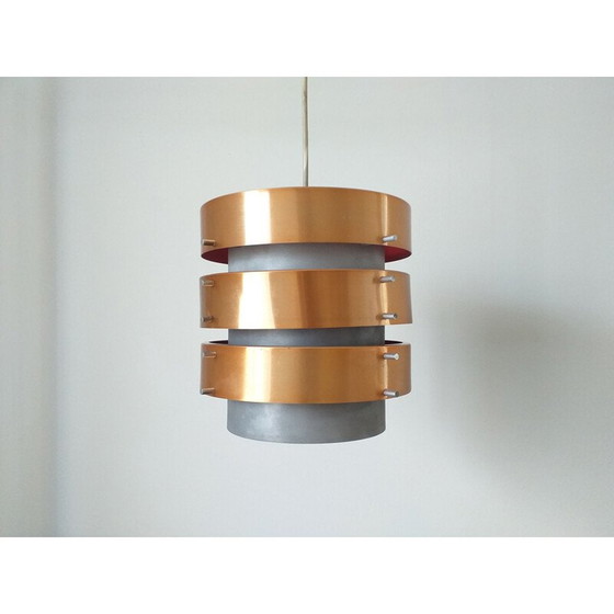 Image 1 of Vintage pendant lamp by Jo Hammerborg, Denmark 1970