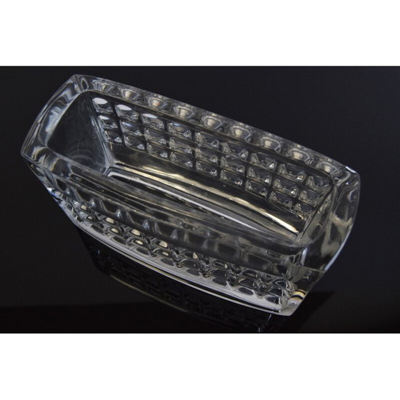 Image 1 of Vintage glass vase by Rudolf Jurnikl for Rudolfova Hut, Czechoslovakia 1960s