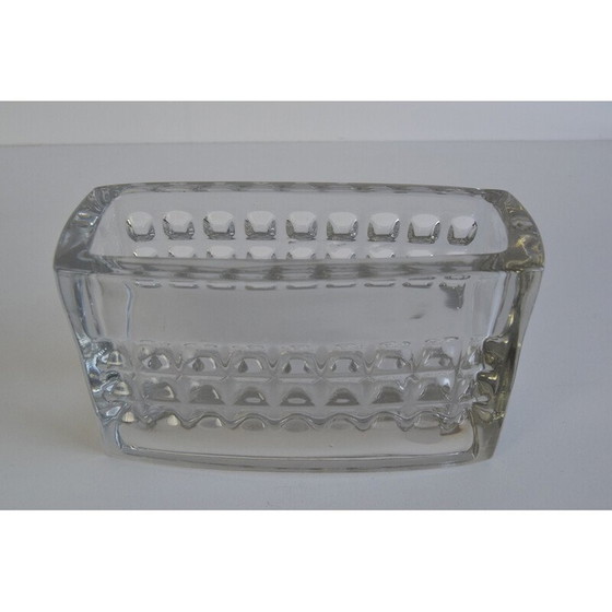 Image 1 of Vintage glass vase by Rudolf Jurnikl for Rudolfova Hut, Czechoslovakia 1960s