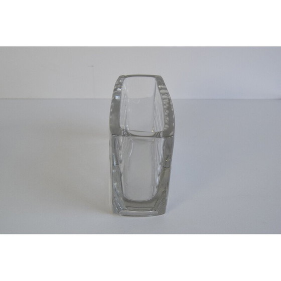 Image 1 of Vintage glass vase by Rudolf Jurnikl for Rudolfova Hut, Czechoslovakia 1960s