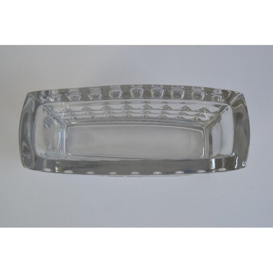 Image 1 of Vintage glass vase by Rudolf Jurnikl for Rudolfova Hut, Czechoslovakia 1960s