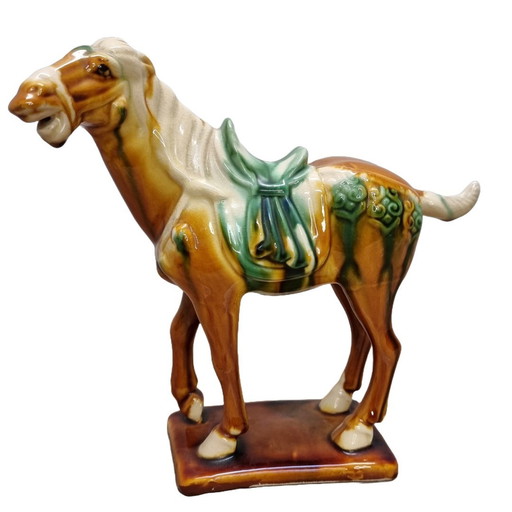 Vintage Chinese Tang Dynasty Style Horse 1970s
