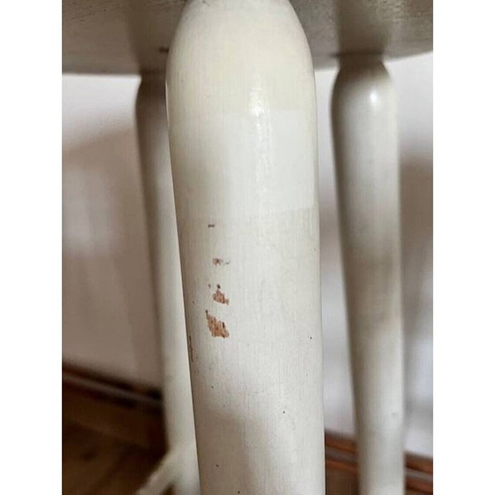 Image 1 of Set of 3 mismatched vintage high stools