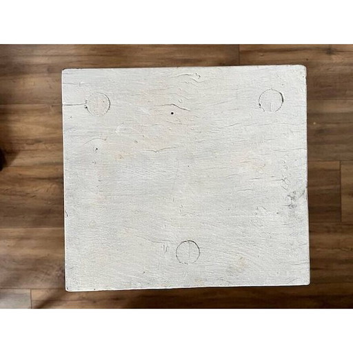 Set of 3 mismatched vintage high stools