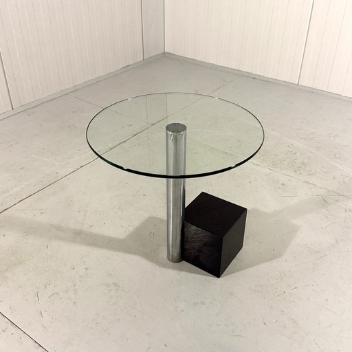 Hank Kwint Side Table Hk-2 Metaform Netherlands 1980'S