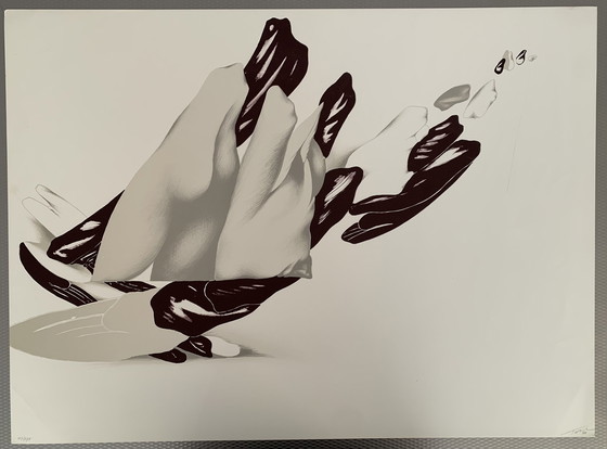 Image 1 of Mario Toral - sérigraphie - composition IV