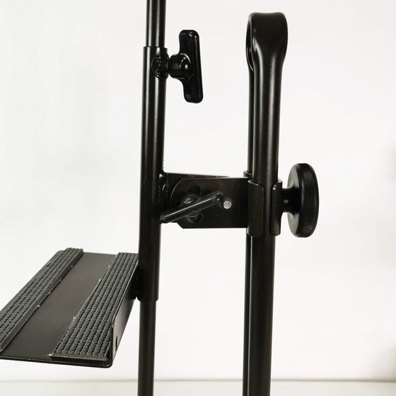 Image 1 of Vintage Maja speaker stands in metal and plastic, Germany 1970