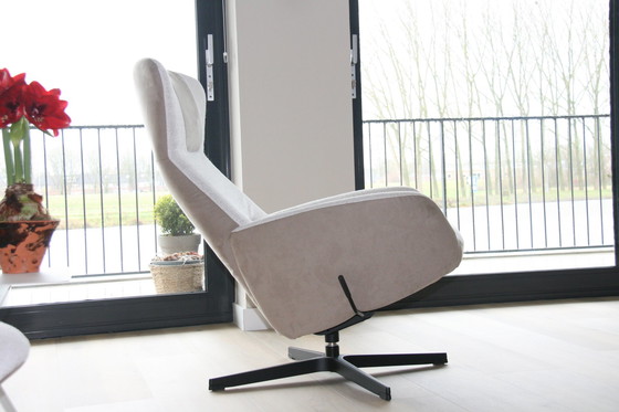 Image 1 of 2 Montel Yani Combi Relax Chairs With Footstool