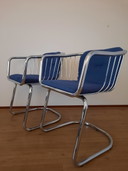 2 sedie cromate vintage