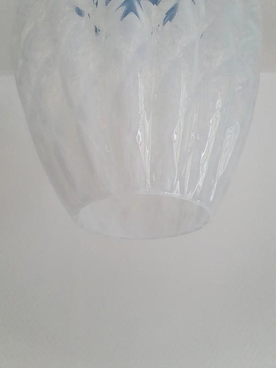 Image 1 of Glass Empoli Pendant Lamp From The 1950s