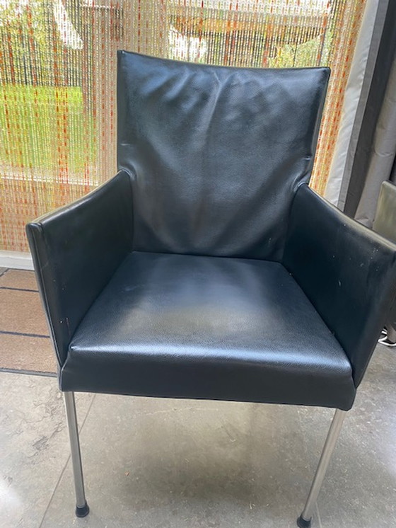 Image 1 of 6 x Bert Plantagie dining room chairs