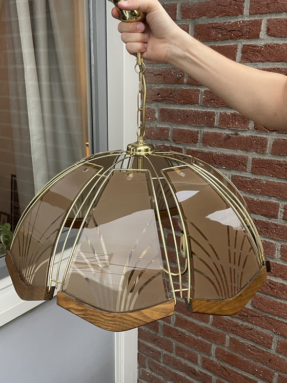 Image 1 of Lampe suspendue massive de Belgique