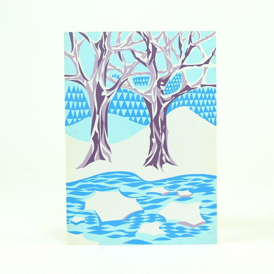 Image 1 of Arte murale in plastica colorata vintage, Cecoslovacchia 1960