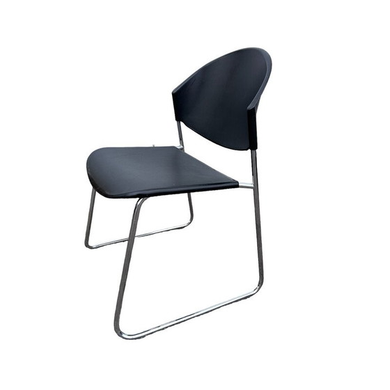 Image 1 of Sedia Delfi vintage con base a slitta per Talin