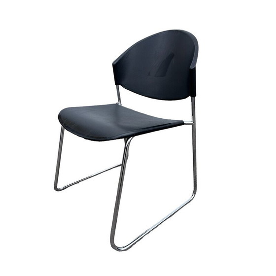 Image 1 of Sedia Delfi vintage con base a slitta per Talin