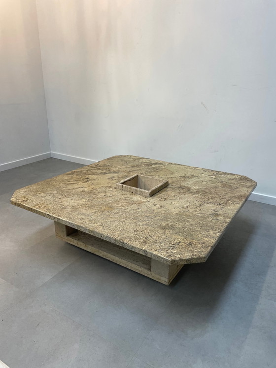 Image 1 of Table basse en marbre avec centre de table