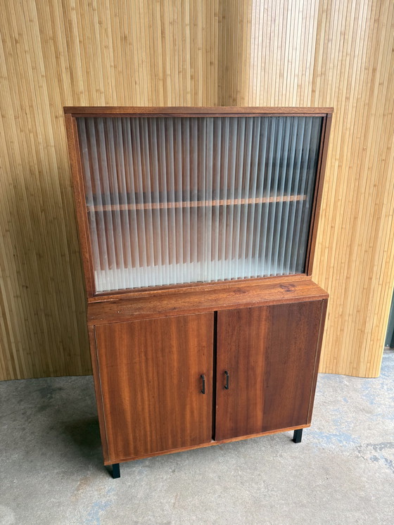 Image 1 of Vintage Simplalux Beverage Cabinet Retro Buffet Cabinet 1960s