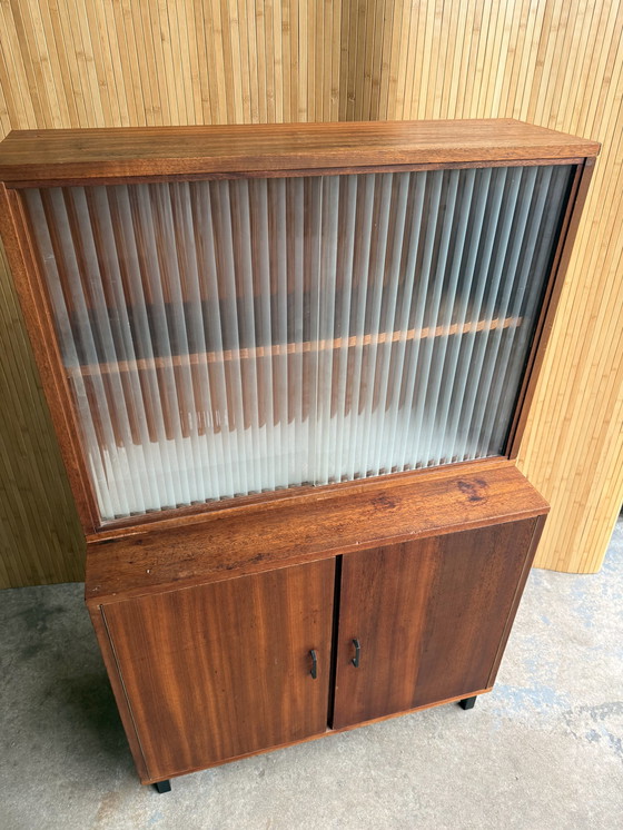 Image 1 of Vintage Simplalux Beverage Cabinet Retro Buffet Cabinet 1960s