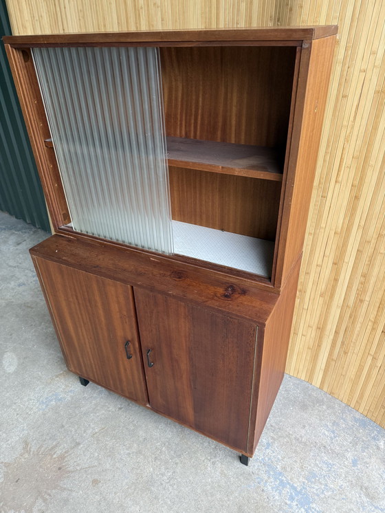 Image 1 of Vintage Simplalux Beverage Cabinet Retro Buffet Cabinet 1960s