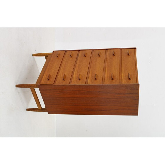 Image 1 of Vintage chest of drawers by Poul Volther for Munch Slagelse Mobler, Denmark 1960