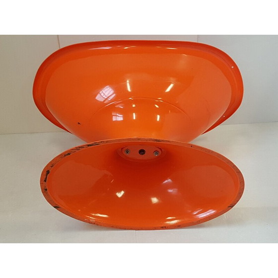 Image 1 of Culla vintage in plastica arancione