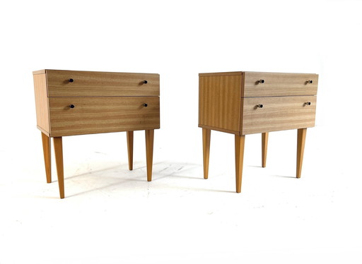 2X Vintage Nightstand