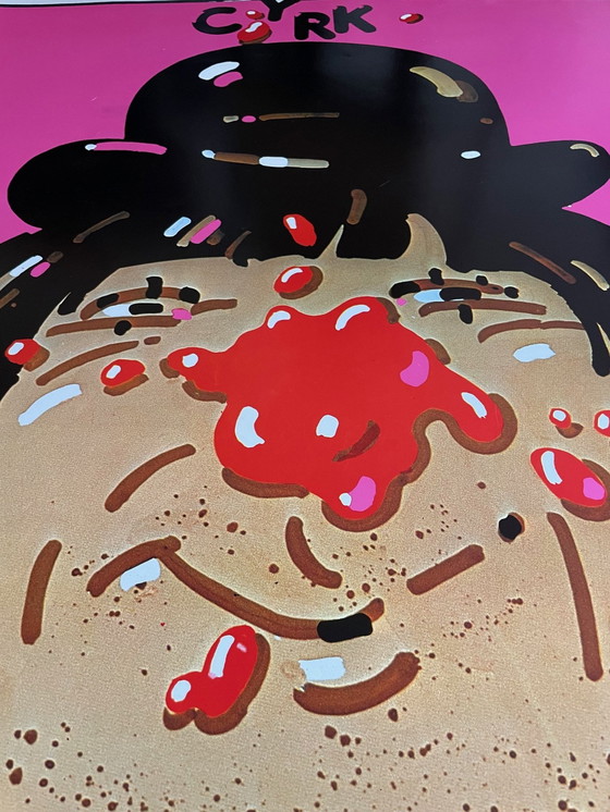 Image 1 of Waldemar Swierzy (1931-2013), Circo, 1977, Manifesto n. 16, Copyright Desa Foreign Trade Enterprise, Manifesto d'epoca