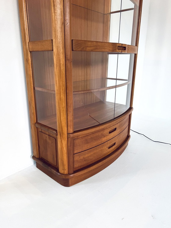 Image 1 of Danish Display Case Teak & Glass