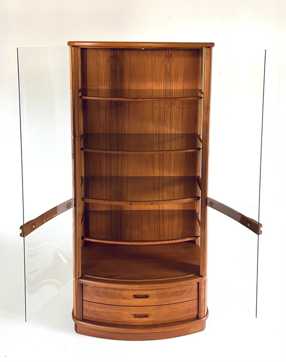 Image 1 of Danish Display Case Teak & Glass