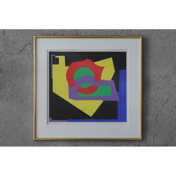 Image 1 of Litografía antigua de Aage Schmidt, 1987