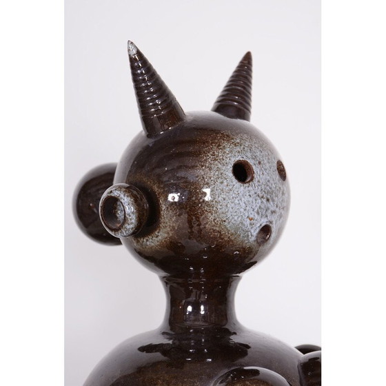 Image 1 of Mid century Author ceramic sculpture, Czechia 1960s