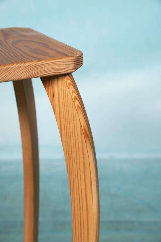 Image 1 of Portavasi vintage in legno di pino, portavasi Svezia anni '60