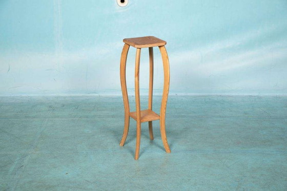 Image 1 of Portavasi vintage in legno di pino, portavasi Svezia anni '60