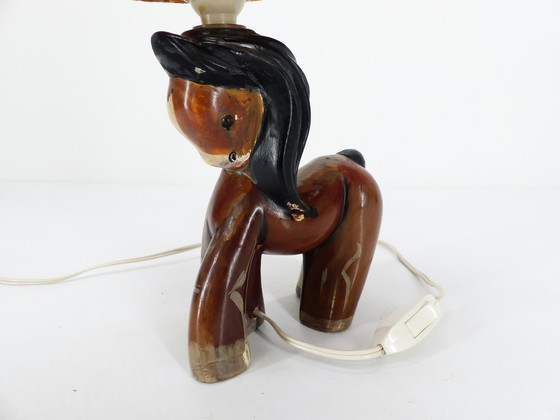 Image 1 of Zoomorphic Ceramic Bedside Lamp 1950