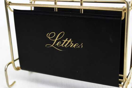 Image 1 of Porte-lettres vintage pour bureau