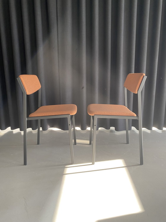 Image 1 of 2x Gijs Van Der Sluis Dining Chair No.50